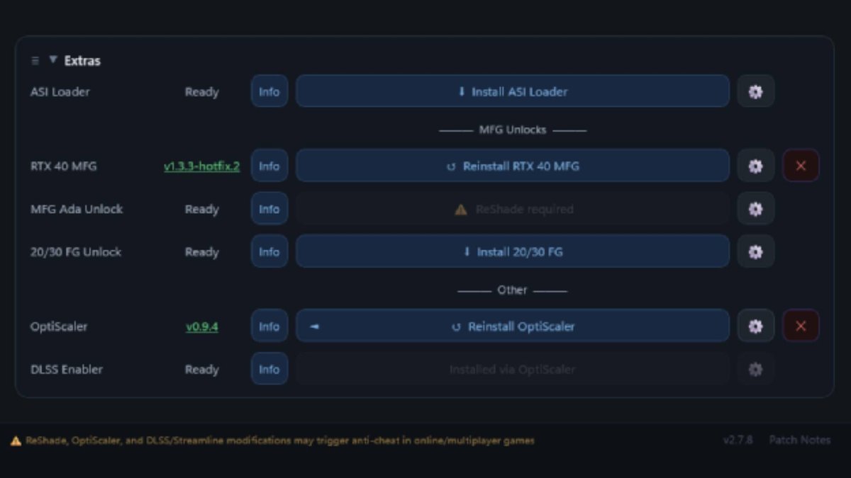 Unlock Multi Frame Gen on RTX 40-series cards