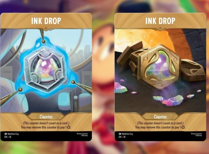 Disney Lorcana's New Ink Drops Mechanic Explained
