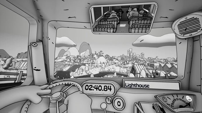 Double Fine's first indie game is a bus sim about slapping
