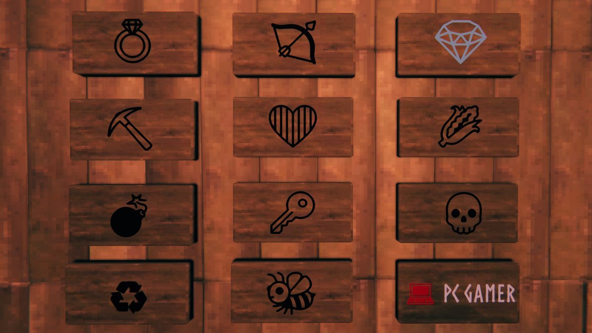 Valheim storage chests: color-code signs without mods