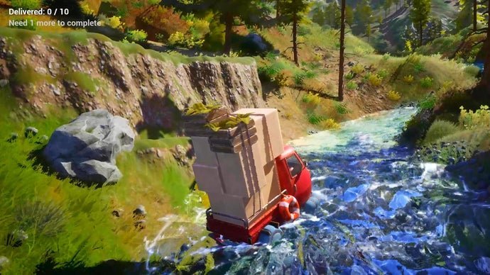 Pinetrail brings chill delivery gameplay to forested