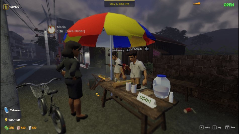 Side Hustle: Filipino Street Food Simulator in Development