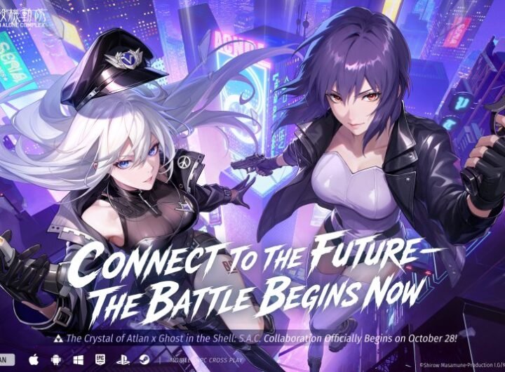 Crystal of Atlan teams up with Ghost in the Shell