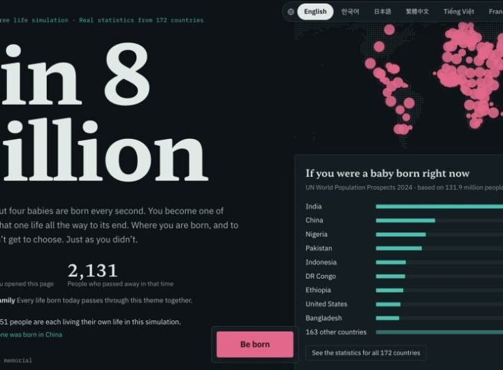 Free Browser Game Simulates Life in Random Countries