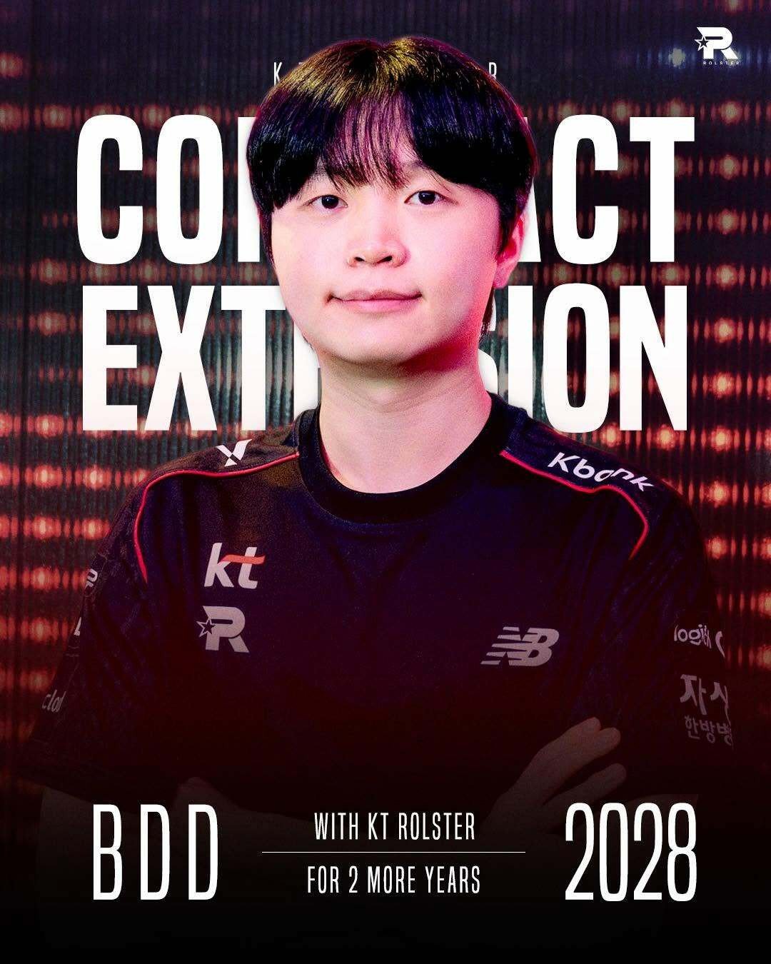 KT Rolster Secures Star Players Through 2028