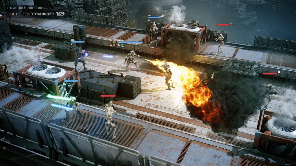 Zero Company lets tactics determine what matters in Star Wars: positioning, abilities, objectives and the squad itself.