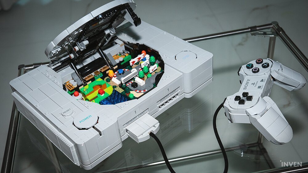 LEGO PlayStation Set Launches with Detailed Nostalgia