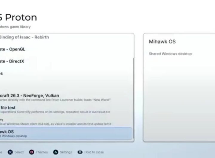 Modder Creates Windows OS for Jailbroken PS5