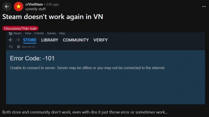 Steam Access Restrictions Widen in Vietnam