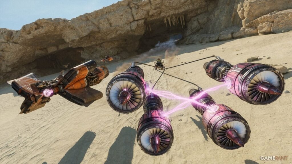 Star Wars Galactic Racer: No Split-Screen, But Online Play