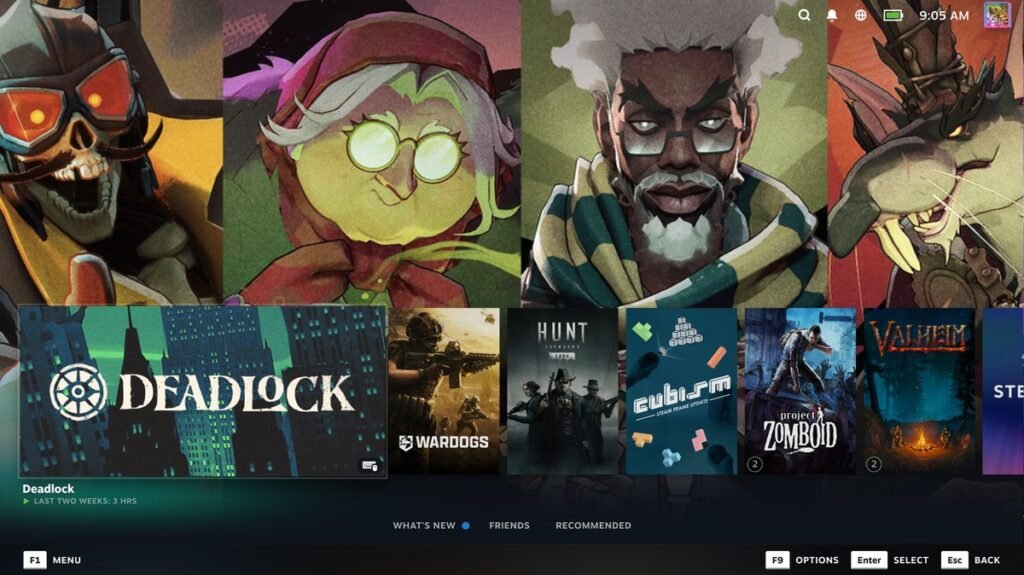 Steam's Big Art Mode transforms living room gaming