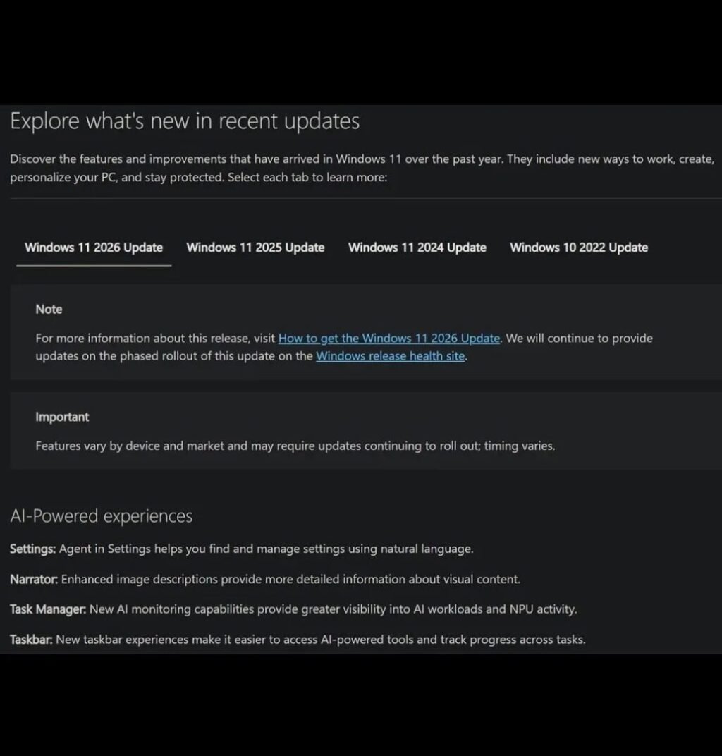 Windows 11 26H2 Update Breaks Graphics Drivers for Gamers